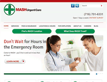 Tablet Screenshot of mashurgentcare.com